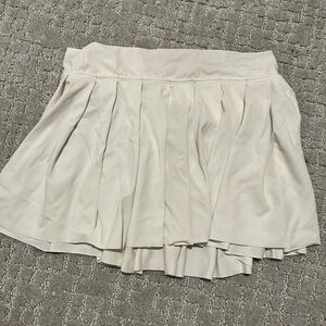 White Tennis Skirt